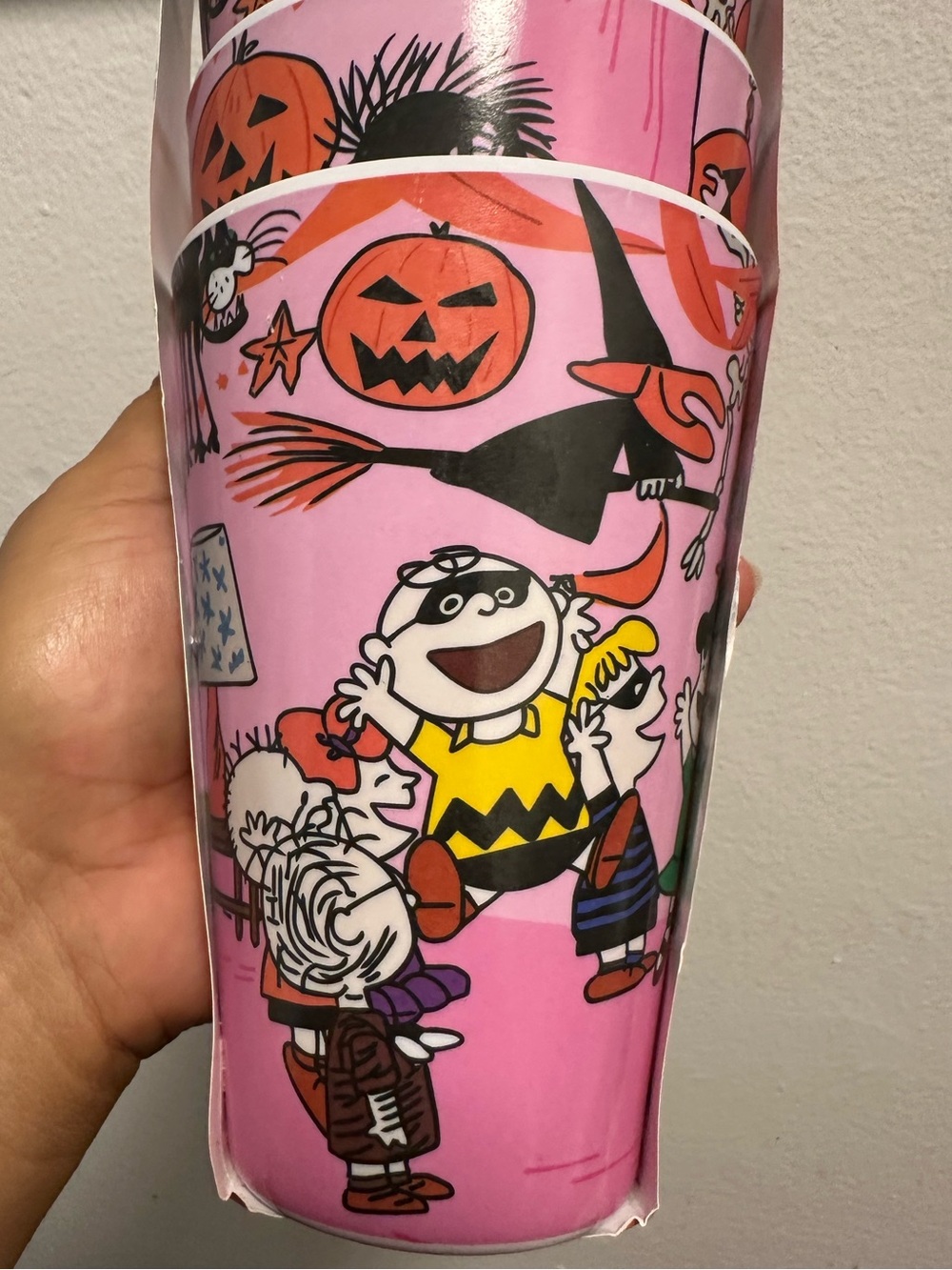 Zrike Peanuts Halloween Melamine Tumblers